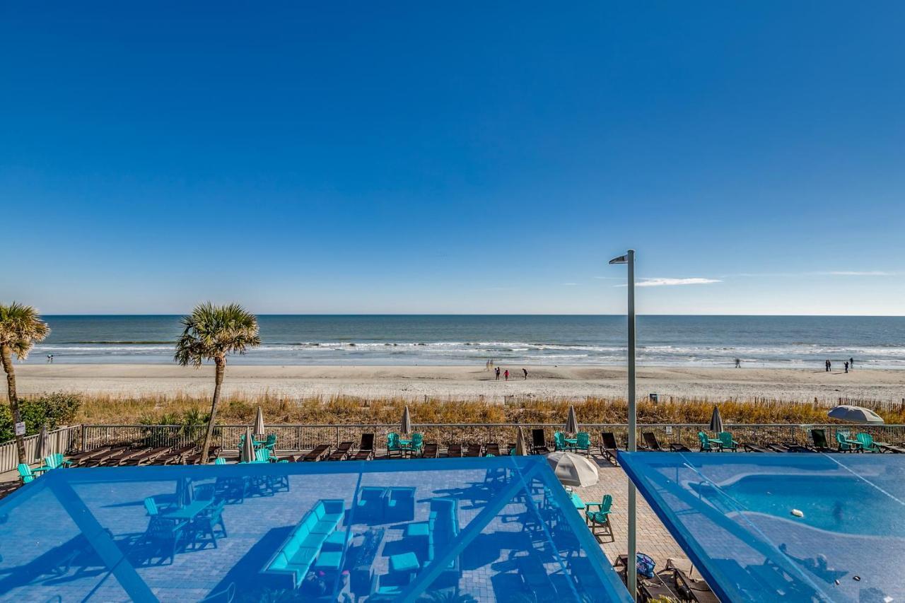 Spectacular Ocean Front Real 1 Bedroom Condo, 2 Ba Myrtle Beach Eksteriør billede