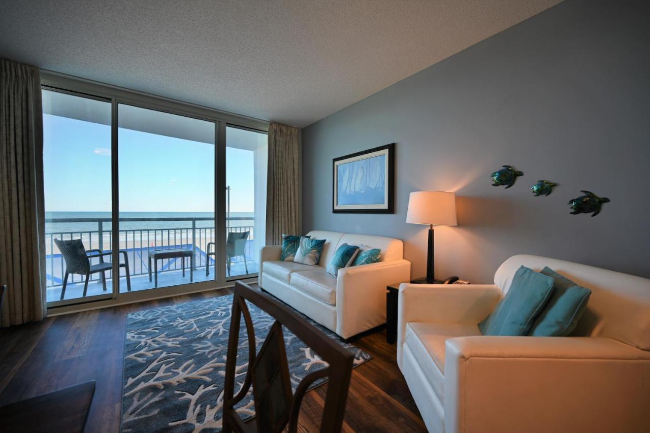 Spectacular Ocean Front Real 1 Bedroom Condo, 2 Ba Myrtle Beach Eksteriør billede